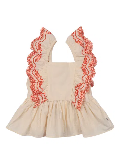 Molo Kids'  Rosamond Blouse In Brown