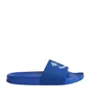Molo Blue Slippers For Kids With Smiley In Blue