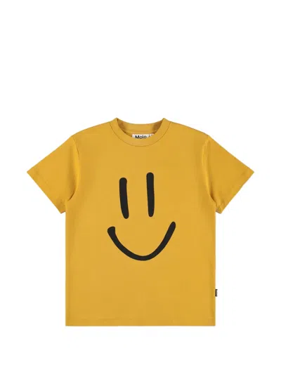 Molo Roxo Smiley-print T-shirt In Multi