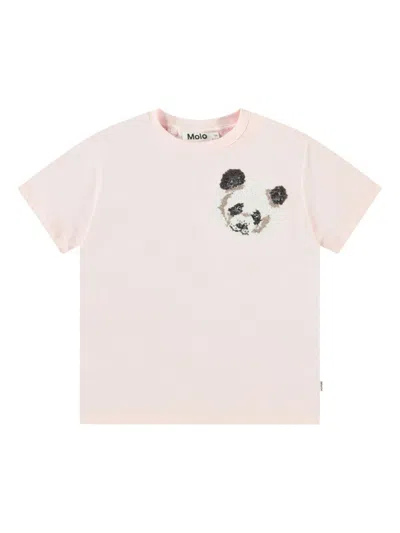 Molo Kids' Roxo T-shirt In White