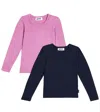Molo Ruana Set Of 2 Tops In Blue