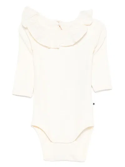 Molo Ruffled Babywear In Neutral