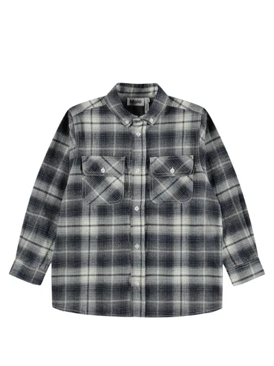 Molo Kids' Shirt Long Sleeve "rozzy" In Black