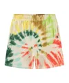 Molo Boy's Amil Tie-dye Shorts In Nude