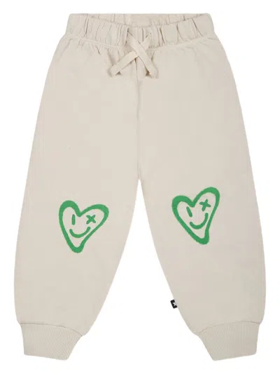 Molo Babies' Simeon Track Pants In Neutrals
