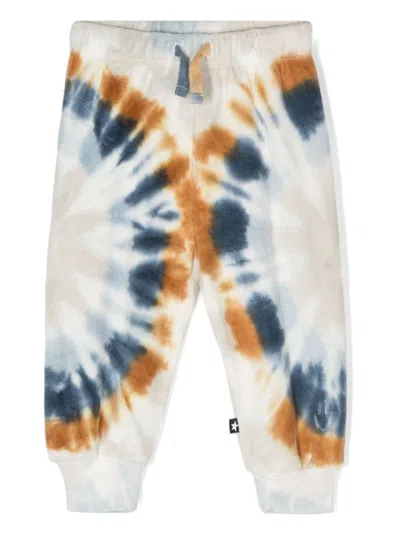 Molo Babies' Simeon Track Pants In White
