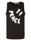 Molo Black Tank Top For Boy With Writing In 黑色