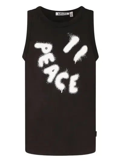 MOLO SLOGAN-PRINT T-SHIRT