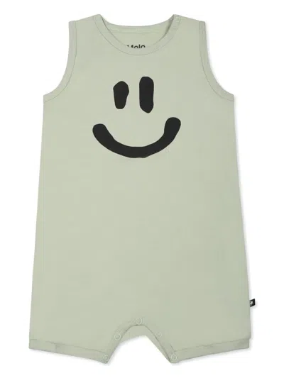 MOLO SMILE-FACE PRINT ROMPER