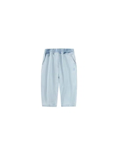 Molo 'sois' Woven Pants In Blue