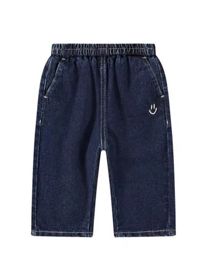 Molo Sois Woven Pants In Blue