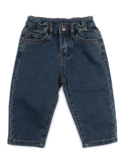 Molo Kids'  Solo Woven Pants In Blue