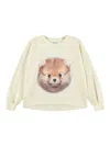 Molo Stretch-cotton Sweatshirt In Neutral