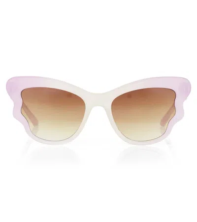 Molo Kids' Summer Ombré Sunglasses In Pink