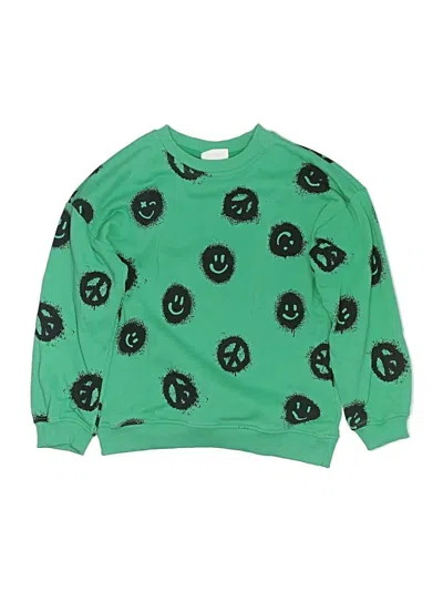 Pre-owned Molo Kids' Sweatshirt In Green