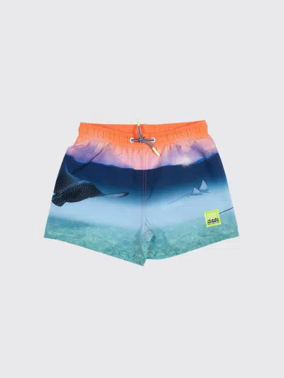 Molo Swimsuit  Kids Color Blue In Multi