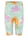 Molo Multicolor Leggings For Girl In Blue