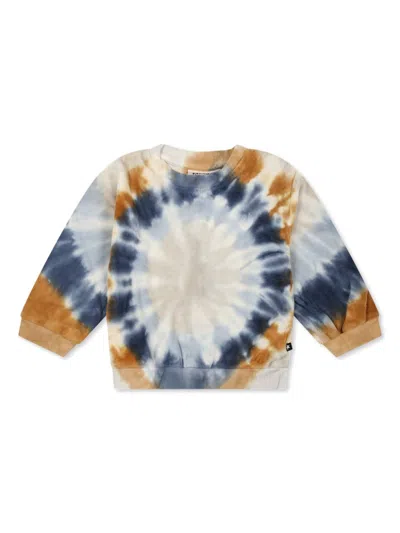 Molo Babies' Tie-dye Sweater In Neutrals