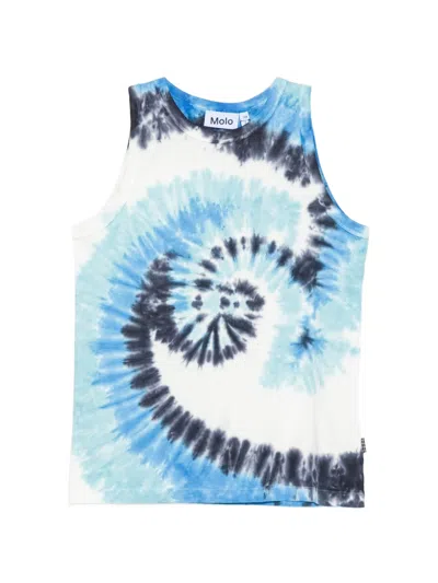 Molo Kids' Tie-dye Tank Top In Multi
