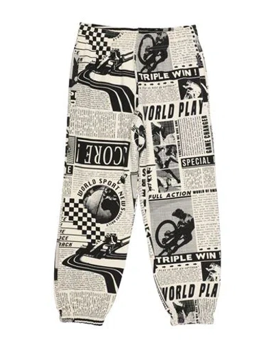 Molo Babies'  Toddler Boy Pants Off White Size 6 Organic Cotton