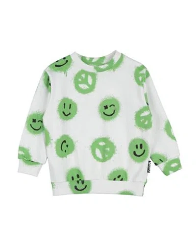 Molo Babies'  Toddler Boy Sweatshirt White Size 7 Organic Cotton