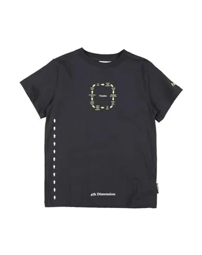 Molo Babies'  Toddler Boy T-shirt Steel Grey Size 4 Cotton
