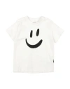 Molo Toddler Girl T-shirt White Size 7 Organic Cotton In White