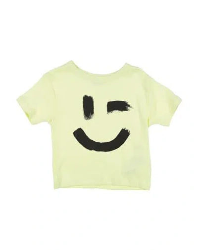 Molo Babies'  Toddler Girl T-shirt Light Yellow Size 6 Organic Cotton