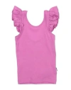 Molo Babies'  Toddler Girl Top Mauve Size 5 Organic Cotton, Elastane In Purple