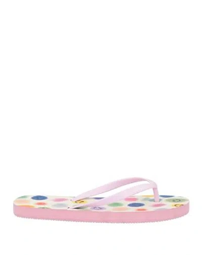 Molo Babies'  Toddler Thong Sandal Pink Size 10c Rubber