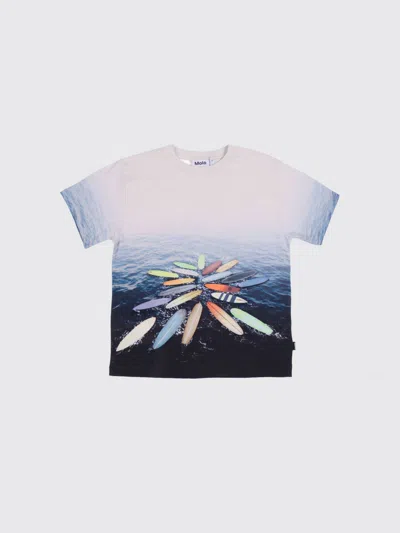 Molo Kids'  Riley T-shirts Short Sleeves In Multi