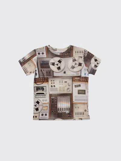 Molo T-shirt  Kids Color Beige In Multi