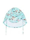 Molo Turtle-print Hat In Blue