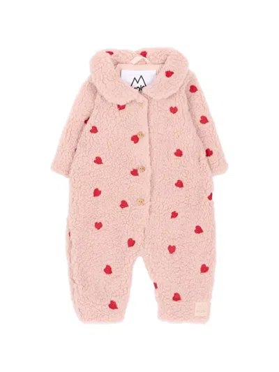Molo Babies' Udella Jumpsuit In Pink