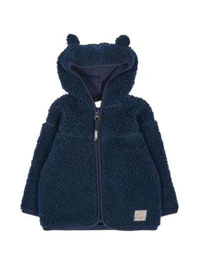 Molo Babies' Ummi Fleece Jacket In Blue