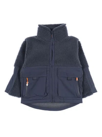 Molo Utha Fleece Jackets In Blue