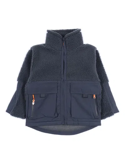 Molo Utha Fleece Jackets In Blue