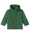 Molo Windy Technical Raincoat In Rubber Tree