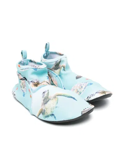 Molo Kids' Zimba Boots In Blue