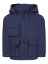 Molo Zip-up Jacket In Blue
