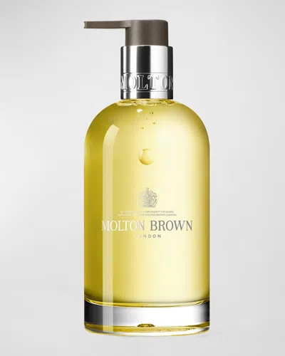 Molton Brown 6.8 Oz. Orange & Bergamot Hand Wash In Glass Bottle In White