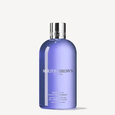 Molton Brown Bluebell & Wild Strawberry Bath & Shower Gel 10fl. Oz. In Transparent
