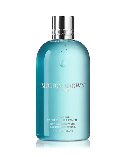 Molton Brown Coastal Cypress & Sea Fennel Bath & Shower Gel 10 Oz. In Transparent