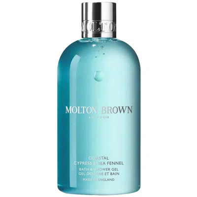 Molton Brown Coastal Cypress & Sea Fennel Bath & Shower Gel 300ml In Transparent