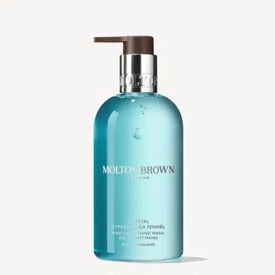 Molton Brown Coastal Cypress & Sea Fennel Fine Liquid Hand Wash 10fl. Oz. In Transparent