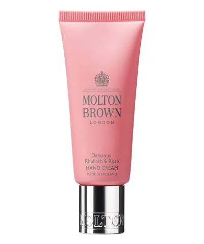 Molton Brown Delicious Rhubarb &amp; Rose Hand Cream Travel Size 40 ml In White