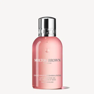 Molton Brown Delicious Rhubarb & Rose Bath & Shower Gel 3.4fl. Oz. In Pink