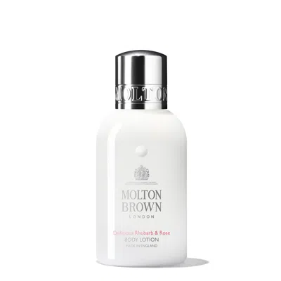 Molton Brown Delicious Rhubarb & Rose Body Lotion 3.4fl. Oz. In Transparent