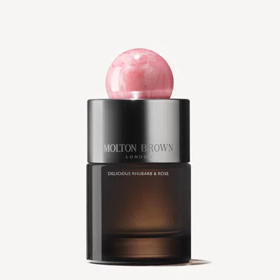 Molton Brown Delicious Rhubarb & Rose Eau De Parfum 3.4fl. Oz. In Transparent