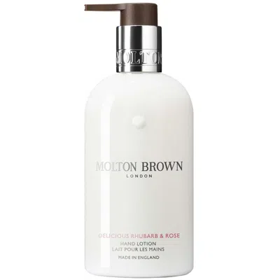 Molton Brown Delicious Rhubarb & Rose Hand Lotion 300ml In White